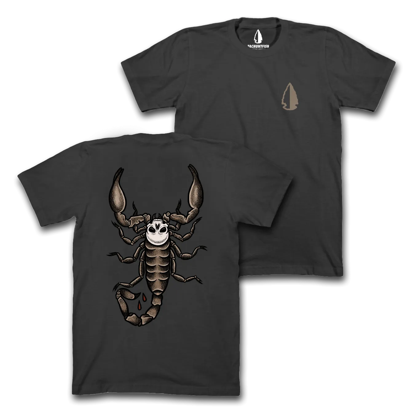 Alacran Tee - Graphite Black