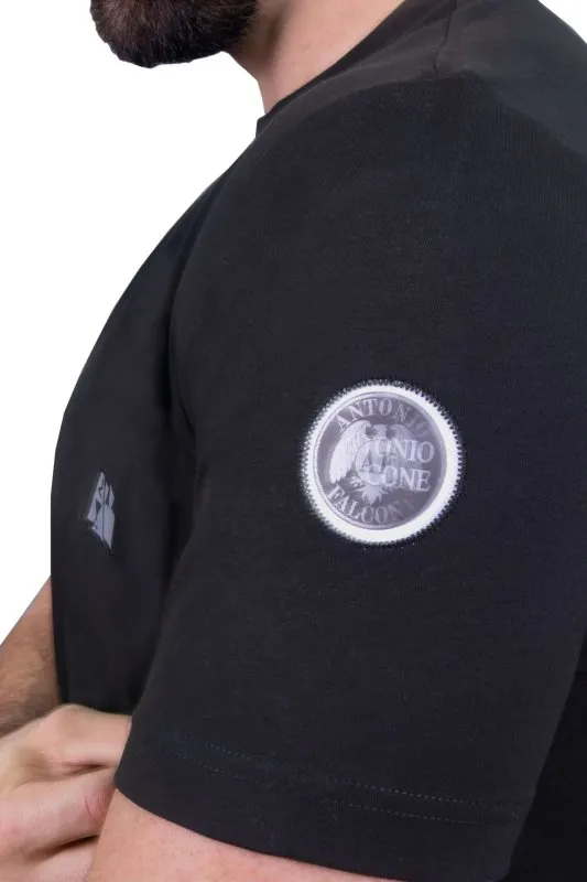 Antonio Falcone Roberto Short Sleeved T-shirt Black