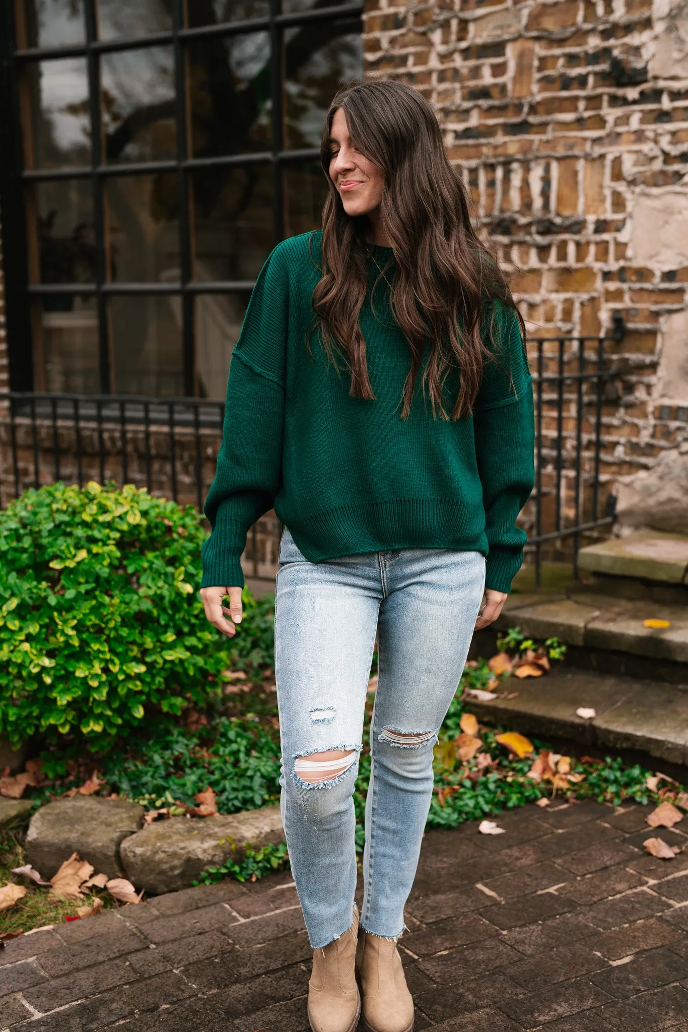 Beyond Me Knit Sweater