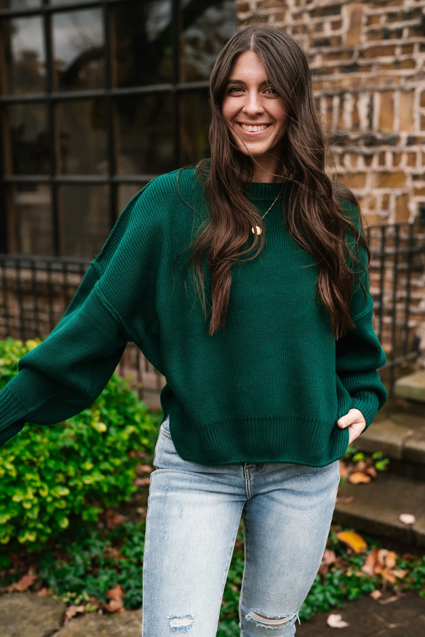 Beyond Me Knit Sweater