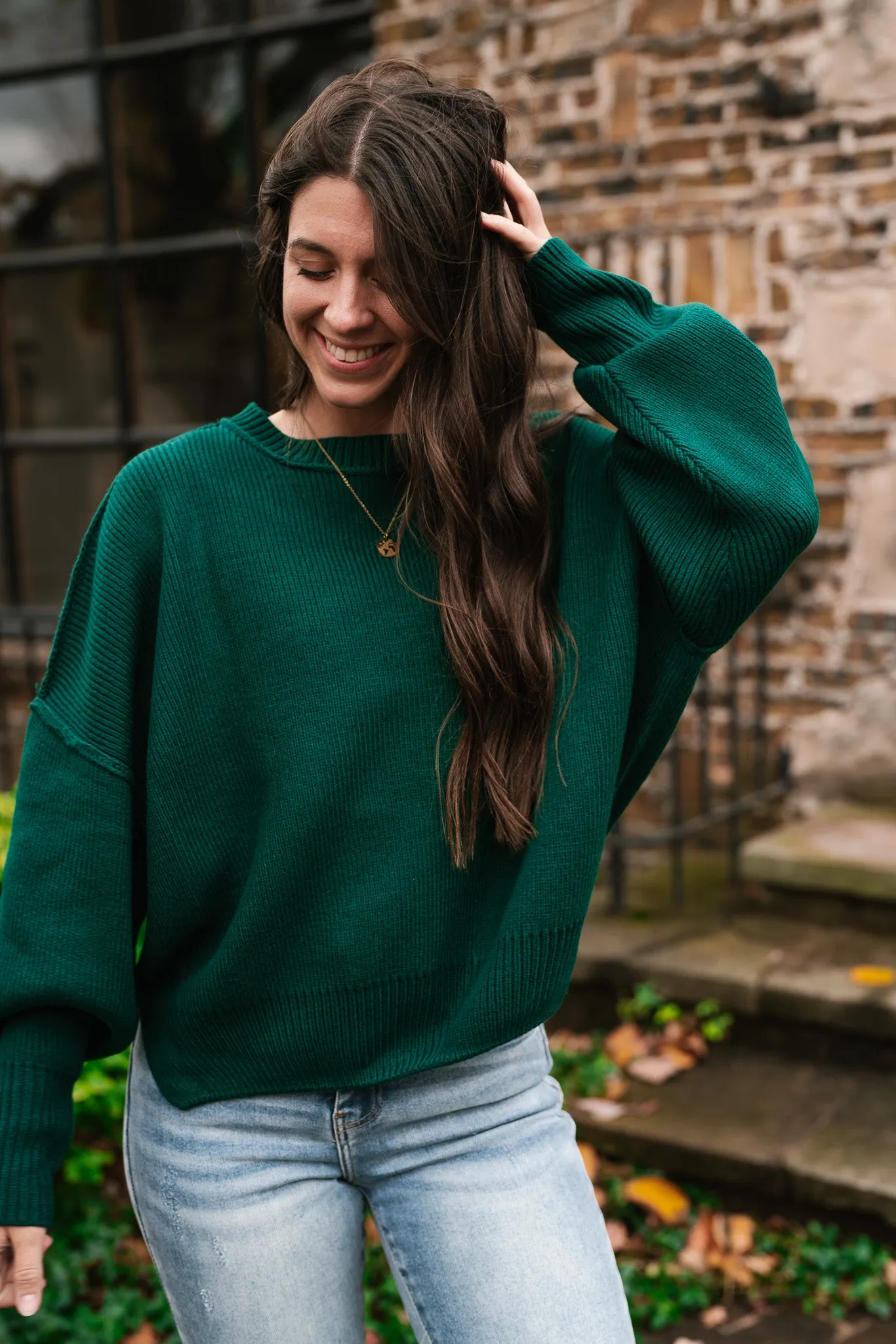 Beyond Me Knit Sweater