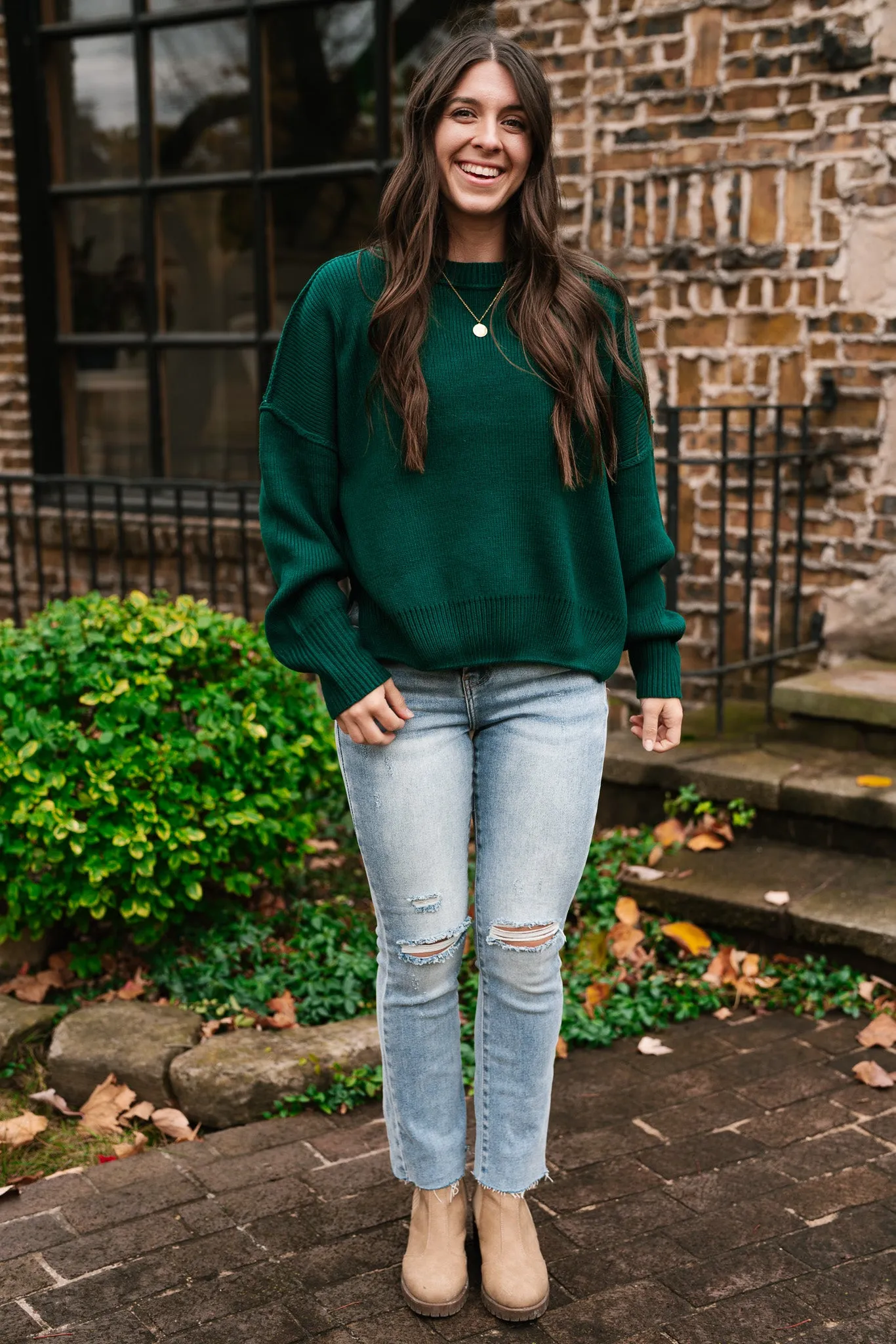 Beyond Me Knit Sweater