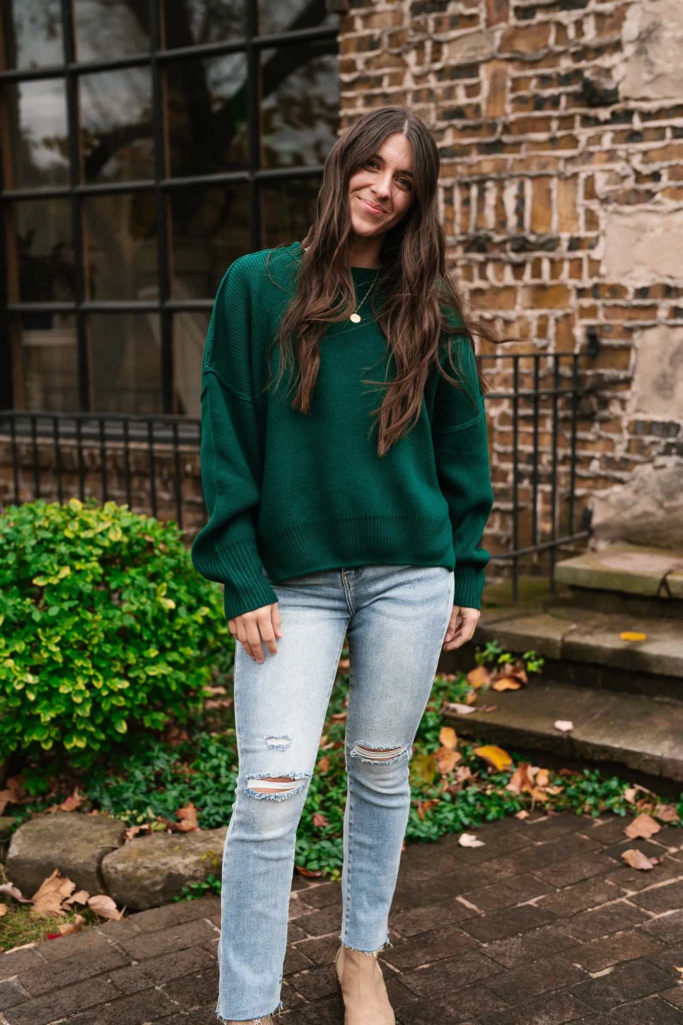 Beyond Me Knit Sweater