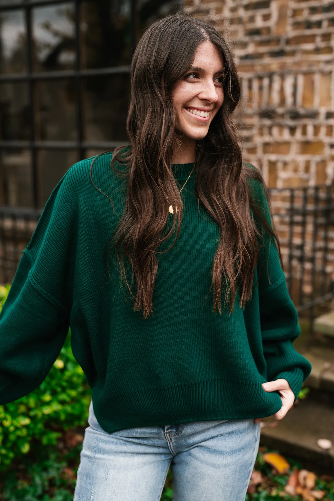 Beyond Me Knit Sweater