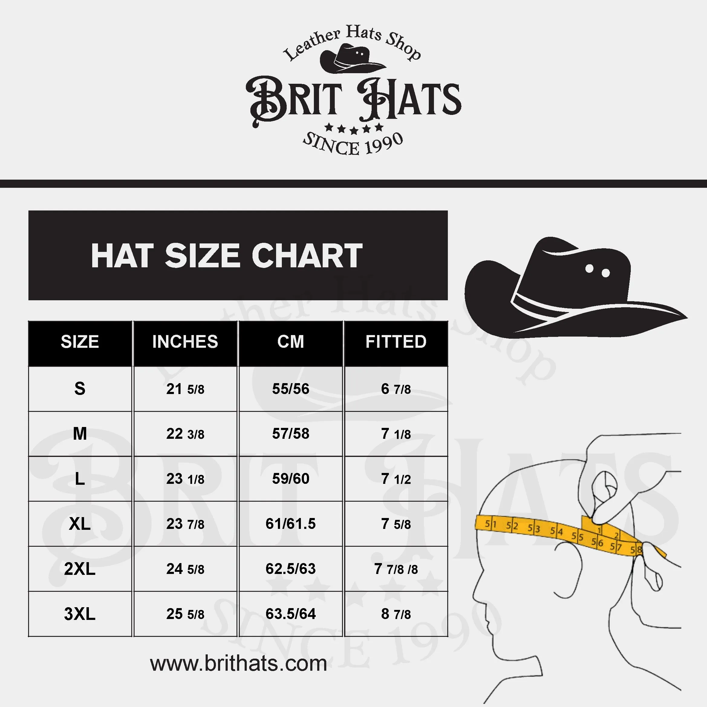 Brown Strap Leather Top Hat