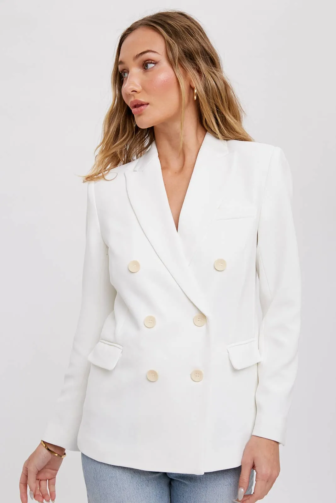 CLASSIC DOUBLE BREASTED BLAZER
