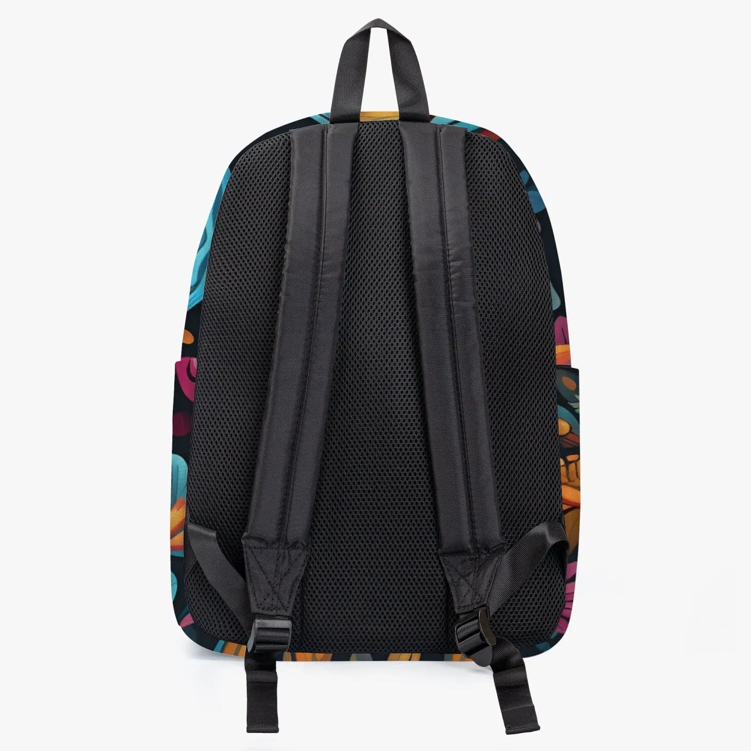 Colorful Sugar Skulls Canvas Backpack