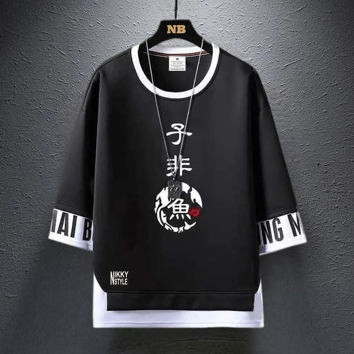 Cotton Printed Half Sleeves Mens Round Neck T-Shirt