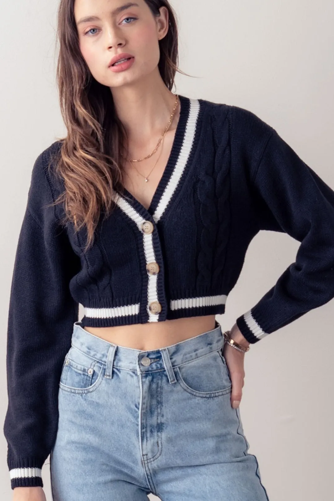 Cozy Cropped Cardigan