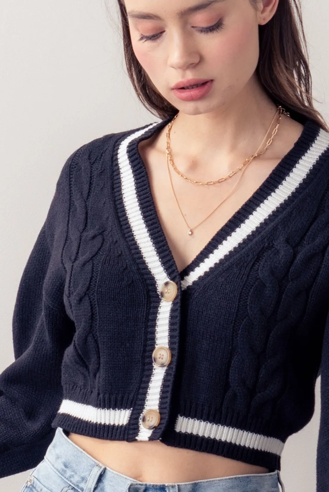 Cozy Cropped Cardigan
