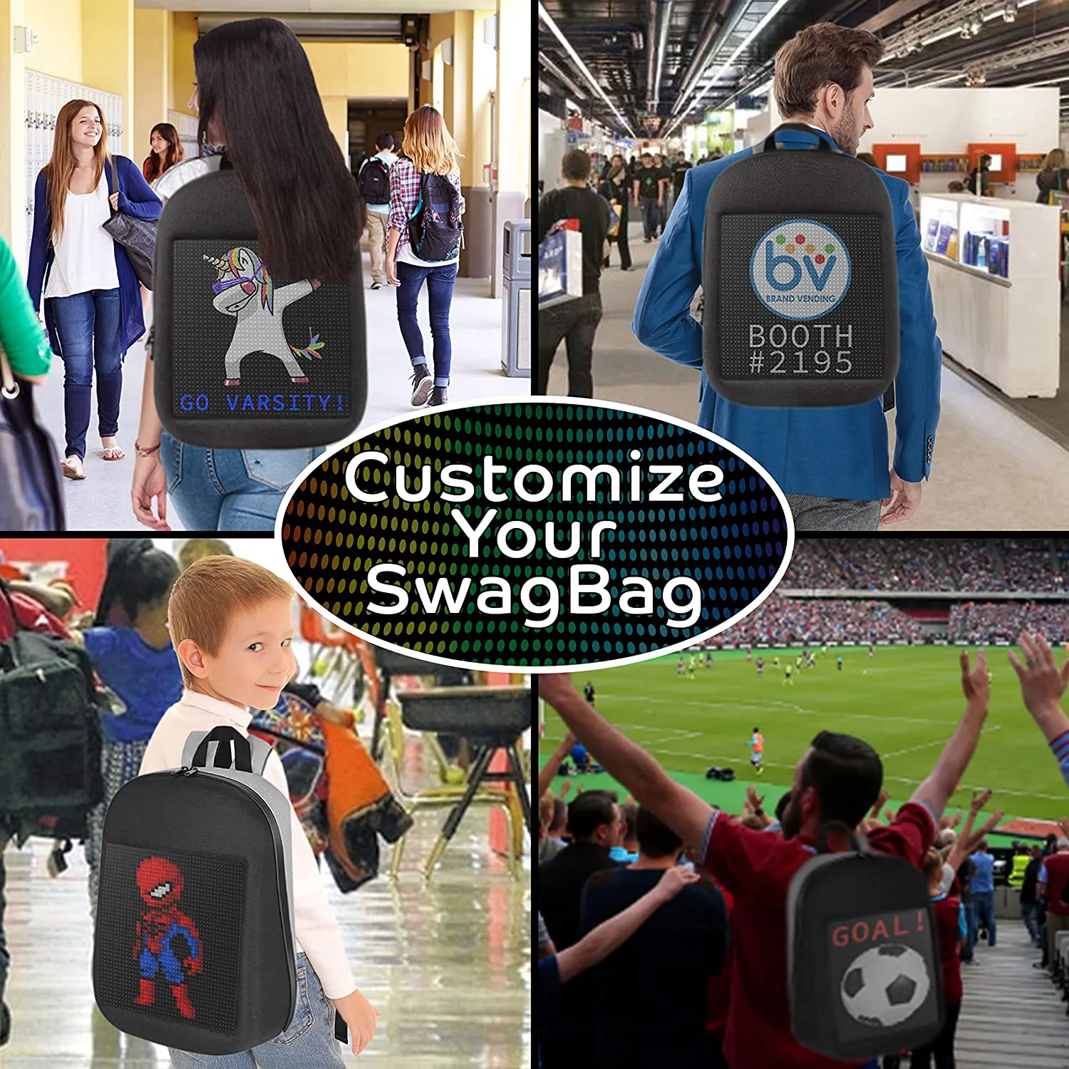 CRELANDER  2nd Generation LED Backpack