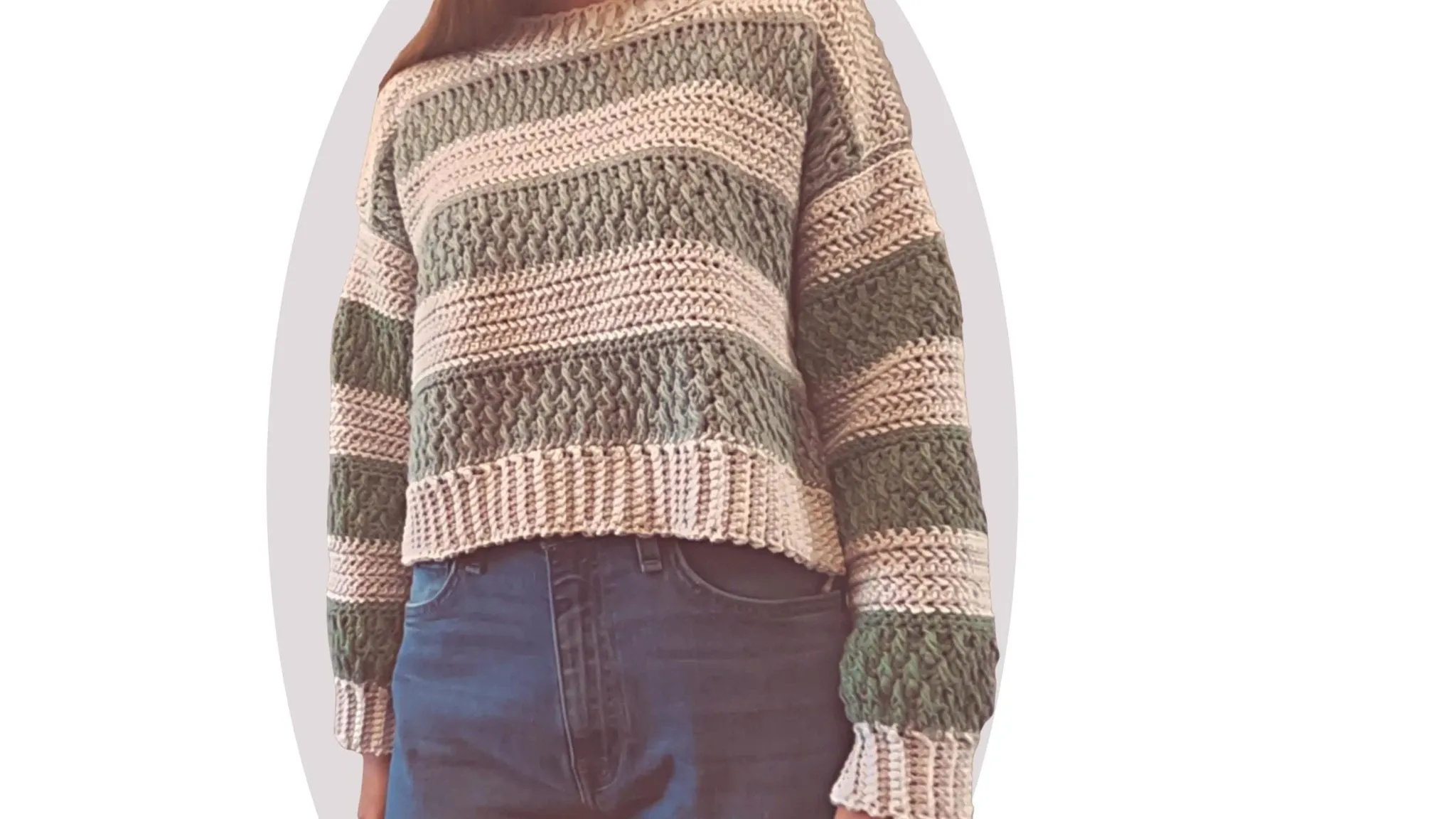 Crochet Sweater Pattern - Cozy - Unisex