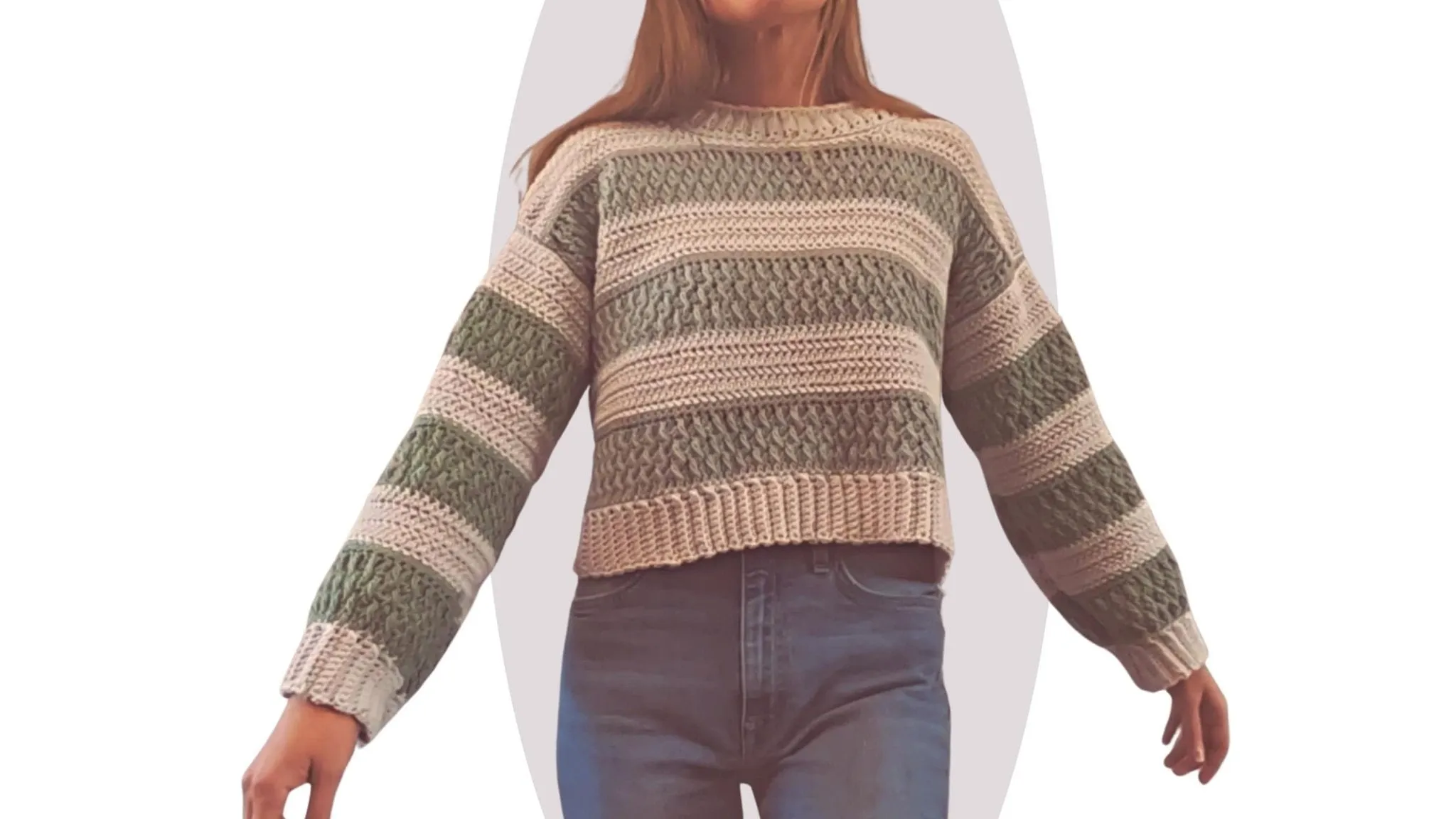 Crochet Sweater Pattern - Cozy - Unisex