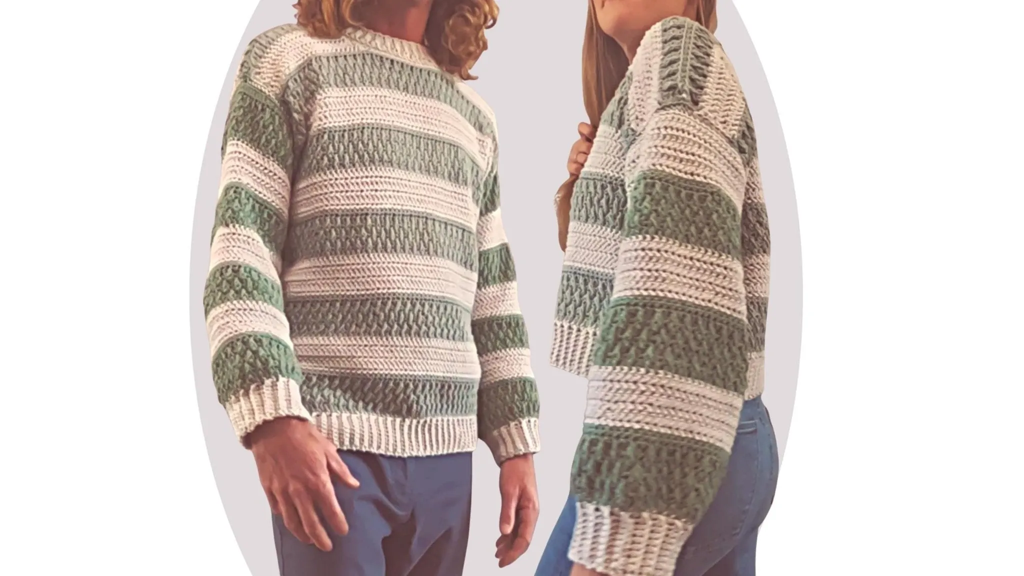Crochet Sweater Pattern - Cozy - Unisex