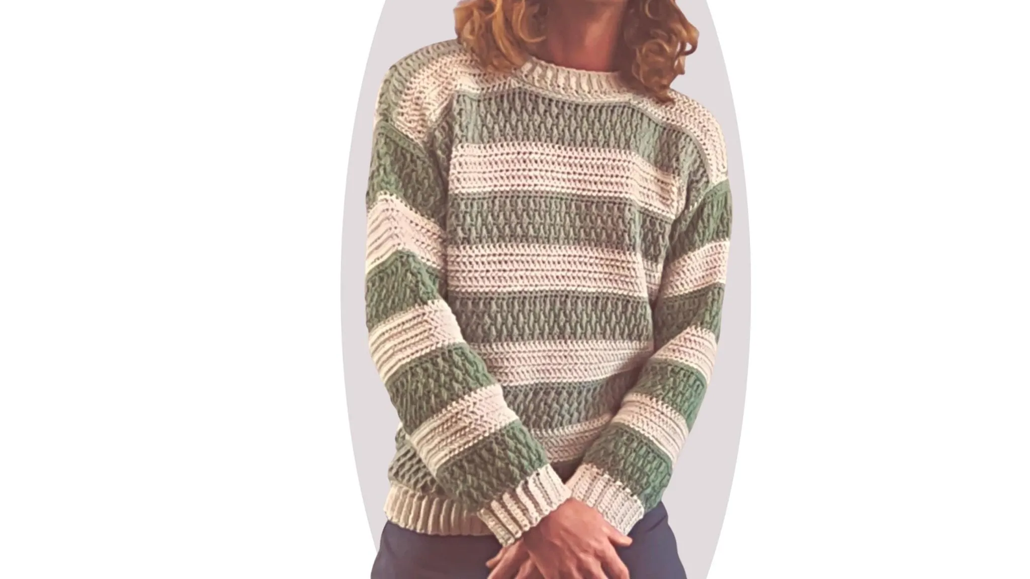 Crochet Sweater Pattern - Cozy - Unisex