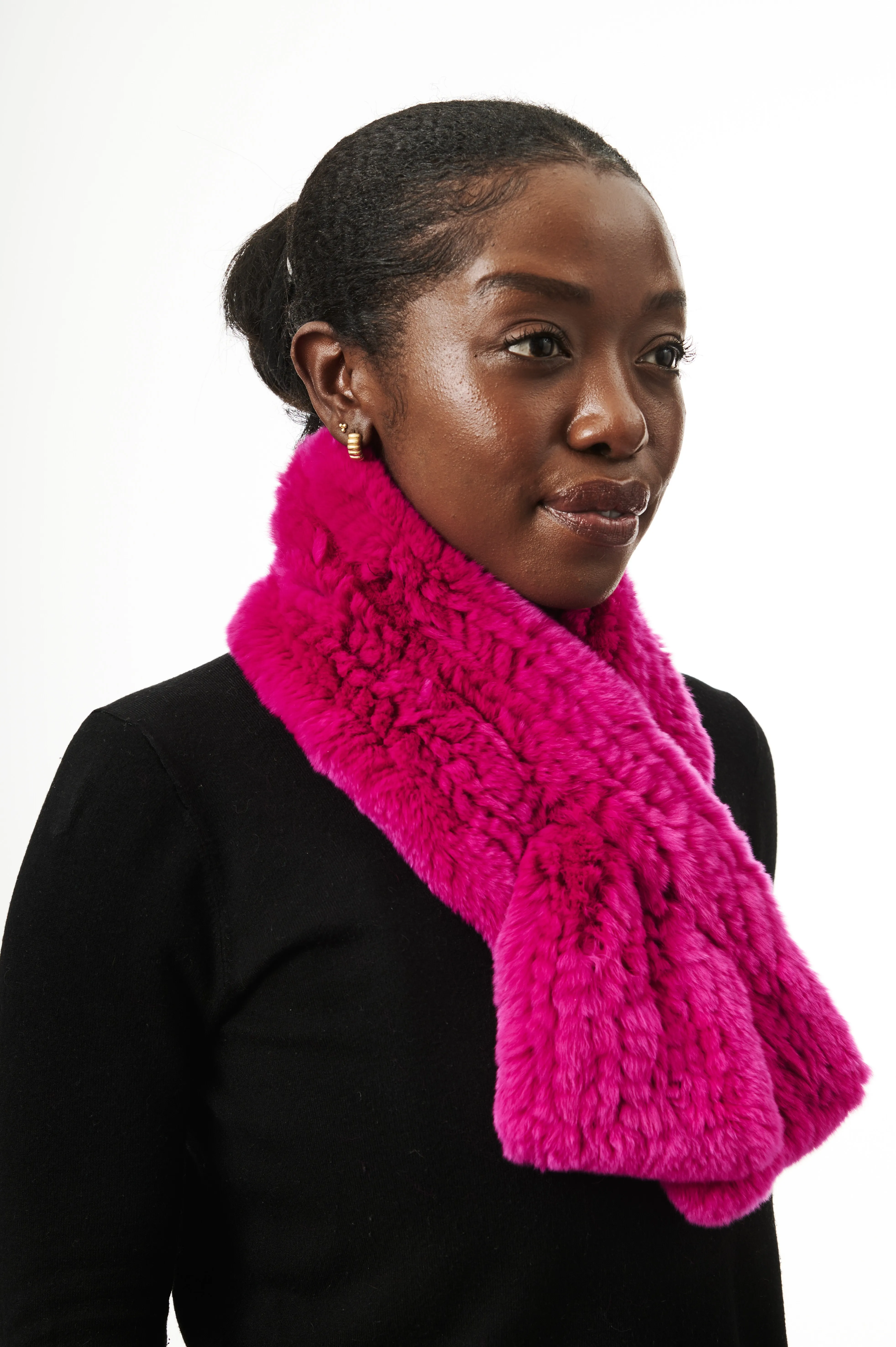 Ella Scarf I Hot Pink