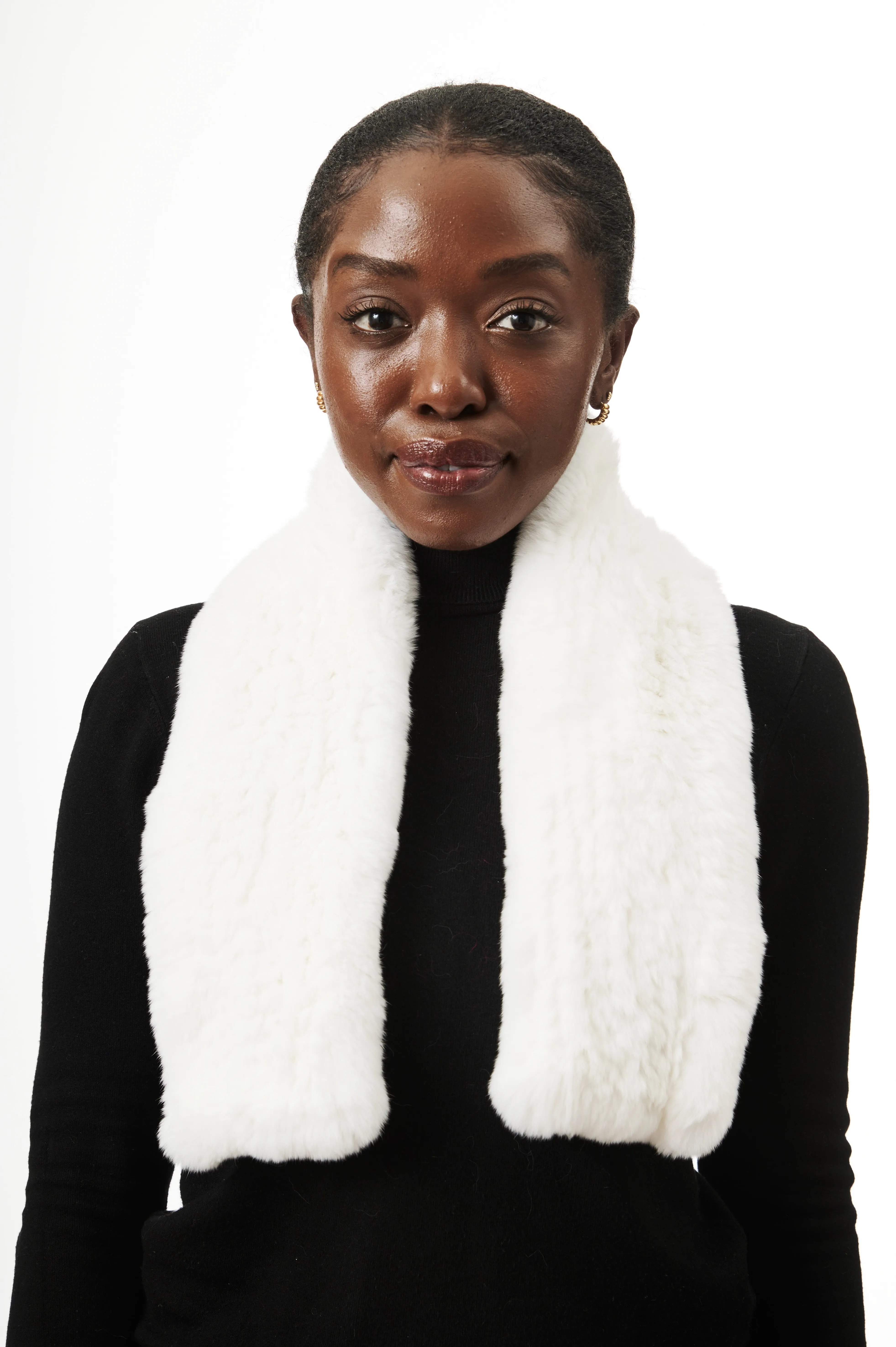 Ella Scarf I White