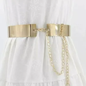 Fancy Solid Plastic Belt For Women