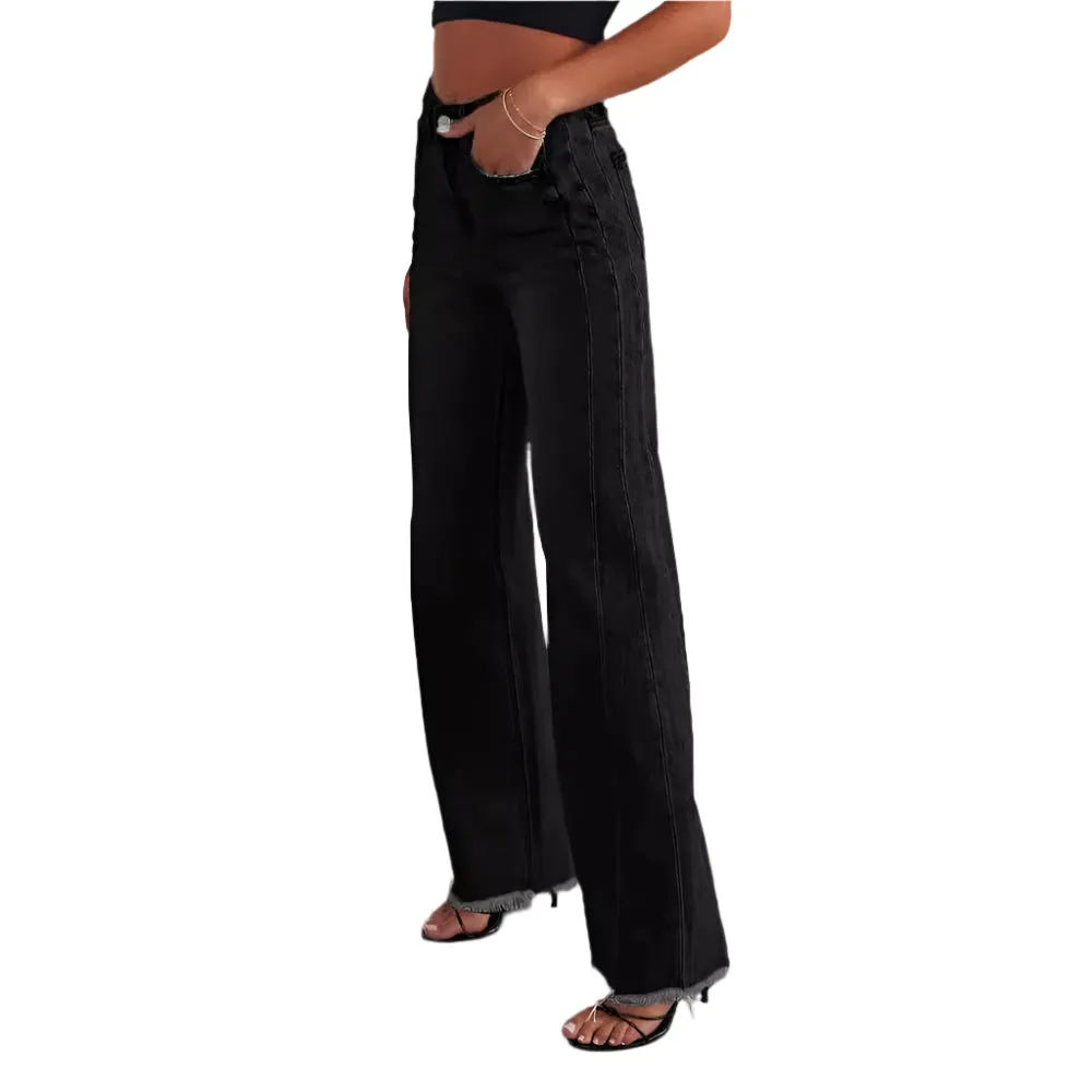 Fashionable High Waist Comfortable Women's Slim Fit Jeans