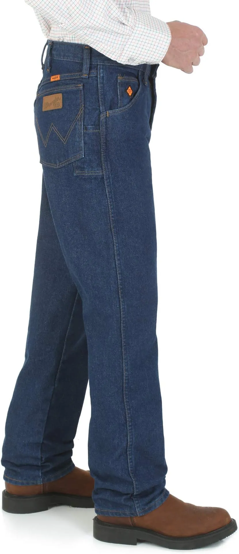 Flame Resistant Relaxed Fit Cowboy Cut Jeans Wrangler, Prewash
