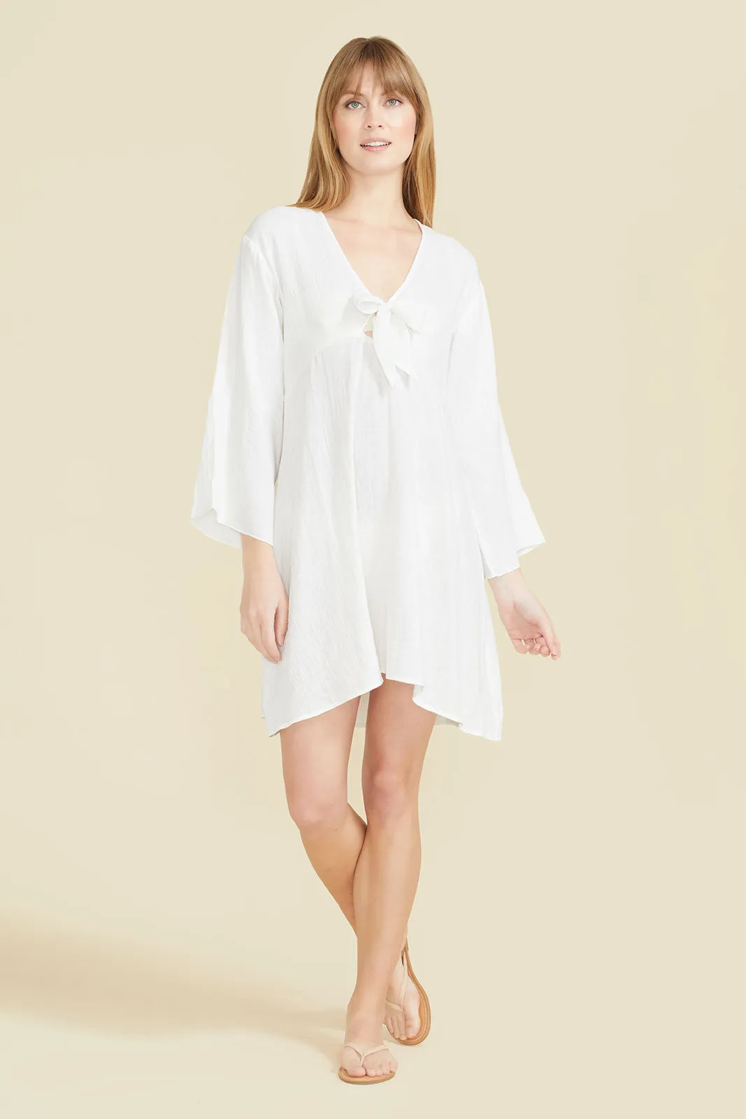 Gemma Dress - White by Sitano