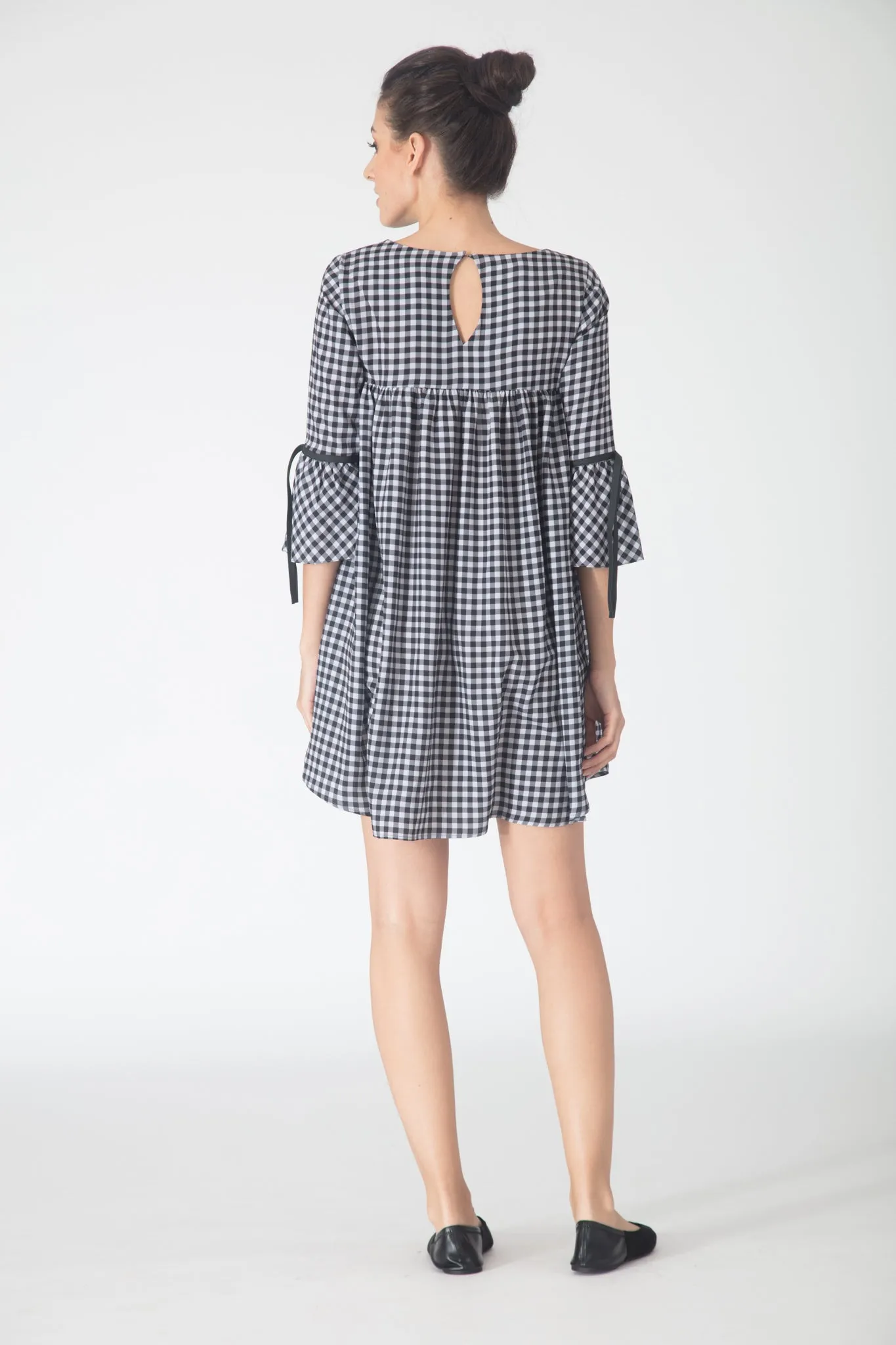 Gingham Tunic Dress
