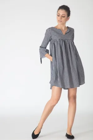 Gingham Tunic Dress