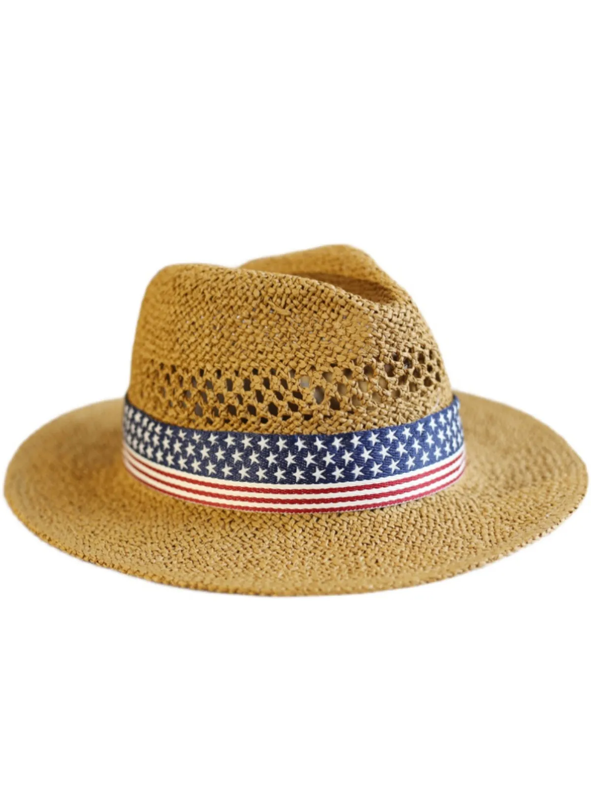 Hand-Woven Hollow Straw Hat