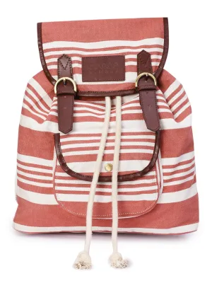 Jacquard Fabric Backpack - PRU1358