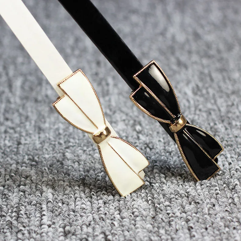 Just Lil Things Elastic Black Belts JLTHB0202