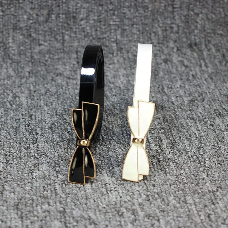 Just Lil Things Elastic Black Belts JLTHB0202