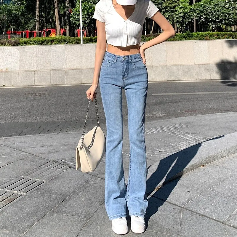 Low Waist Loose Comfortable Jeans For Women