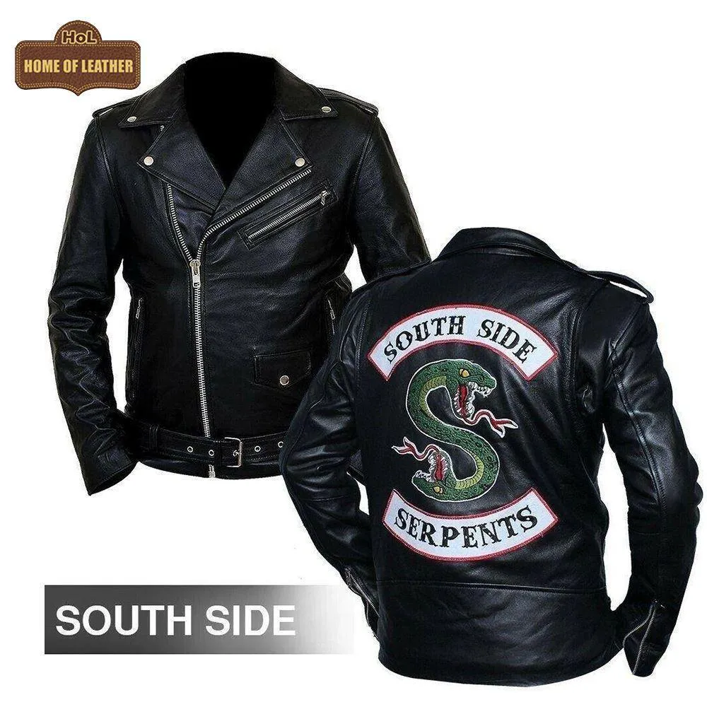 MMJ02 Riverdale Jughead Jones SouthSide Serpent Leather Jacket