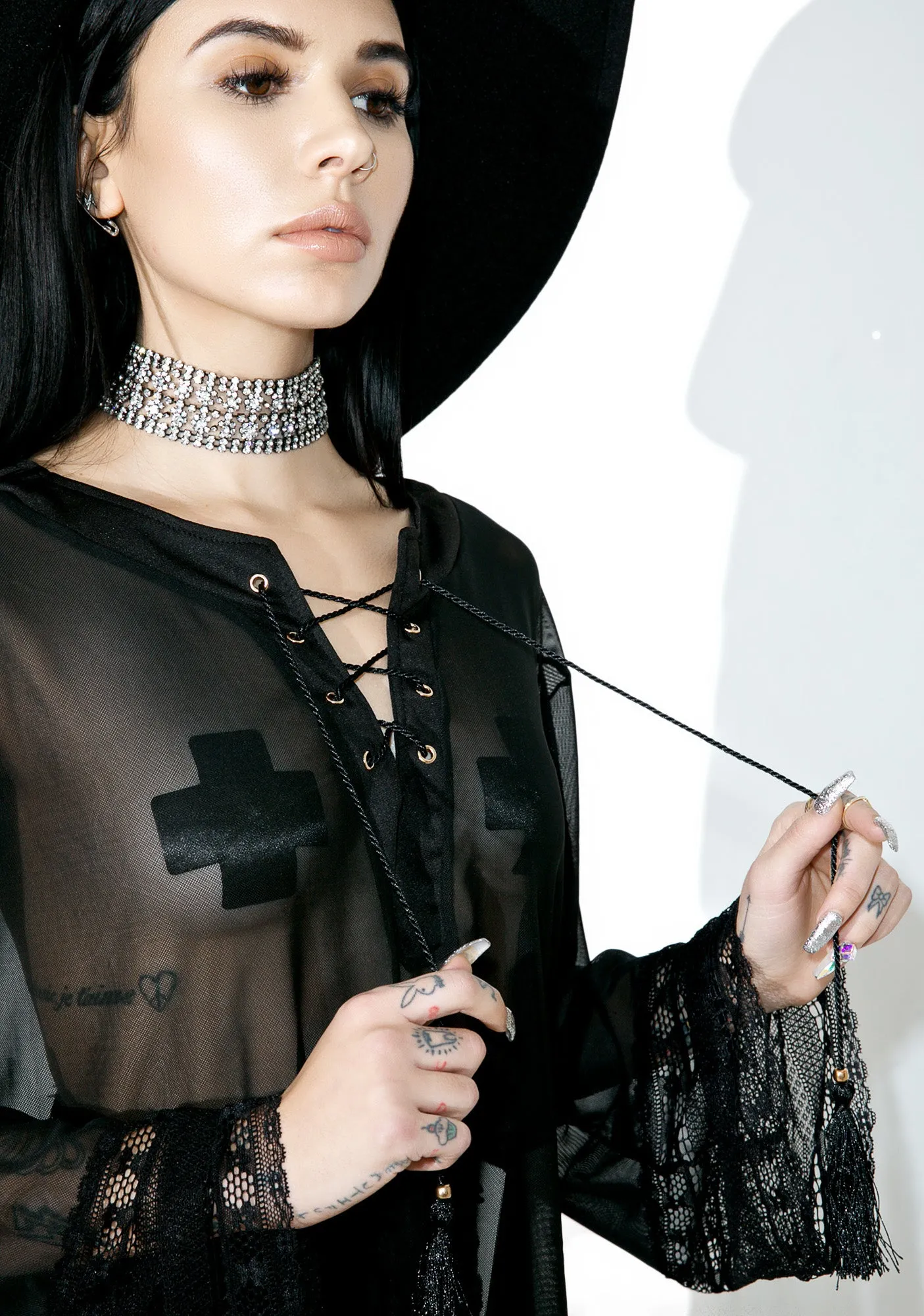 Obsidian Sheer Tunic