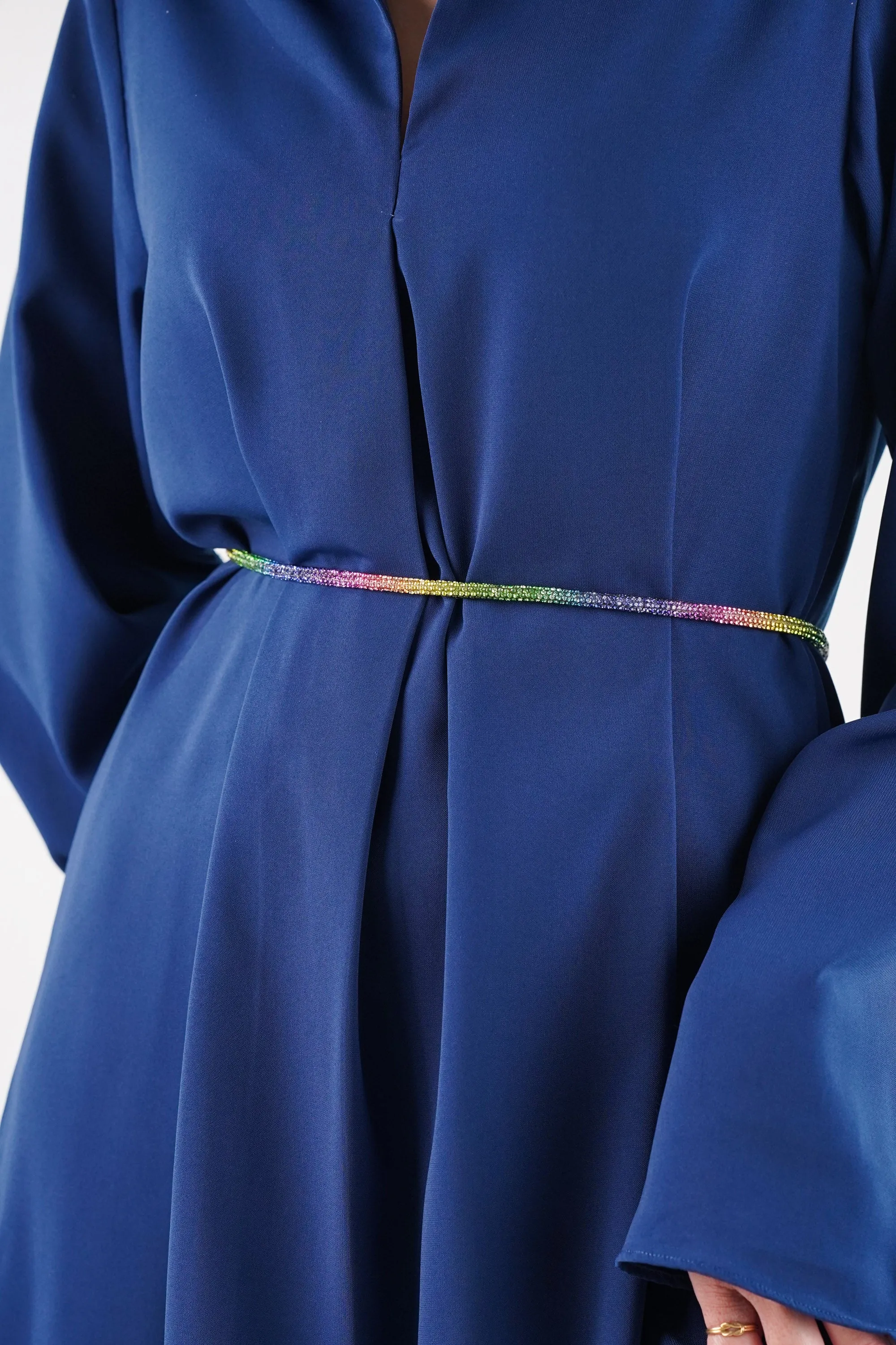 Rainbow Sparkle Elegance Waist Belt