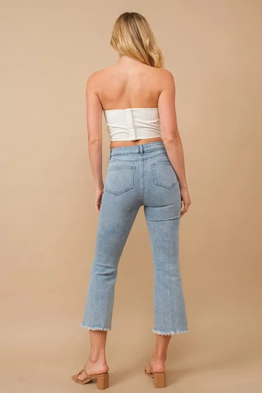 Rhinestone Denim Jeans