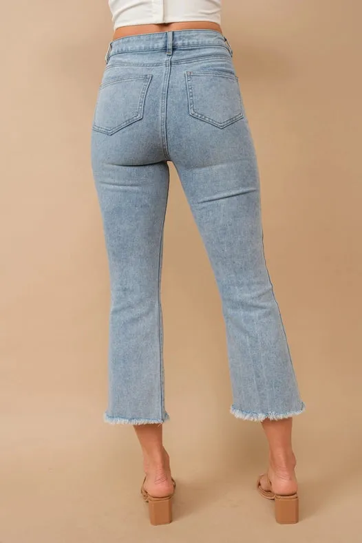 Rhinestone Denim Jeans