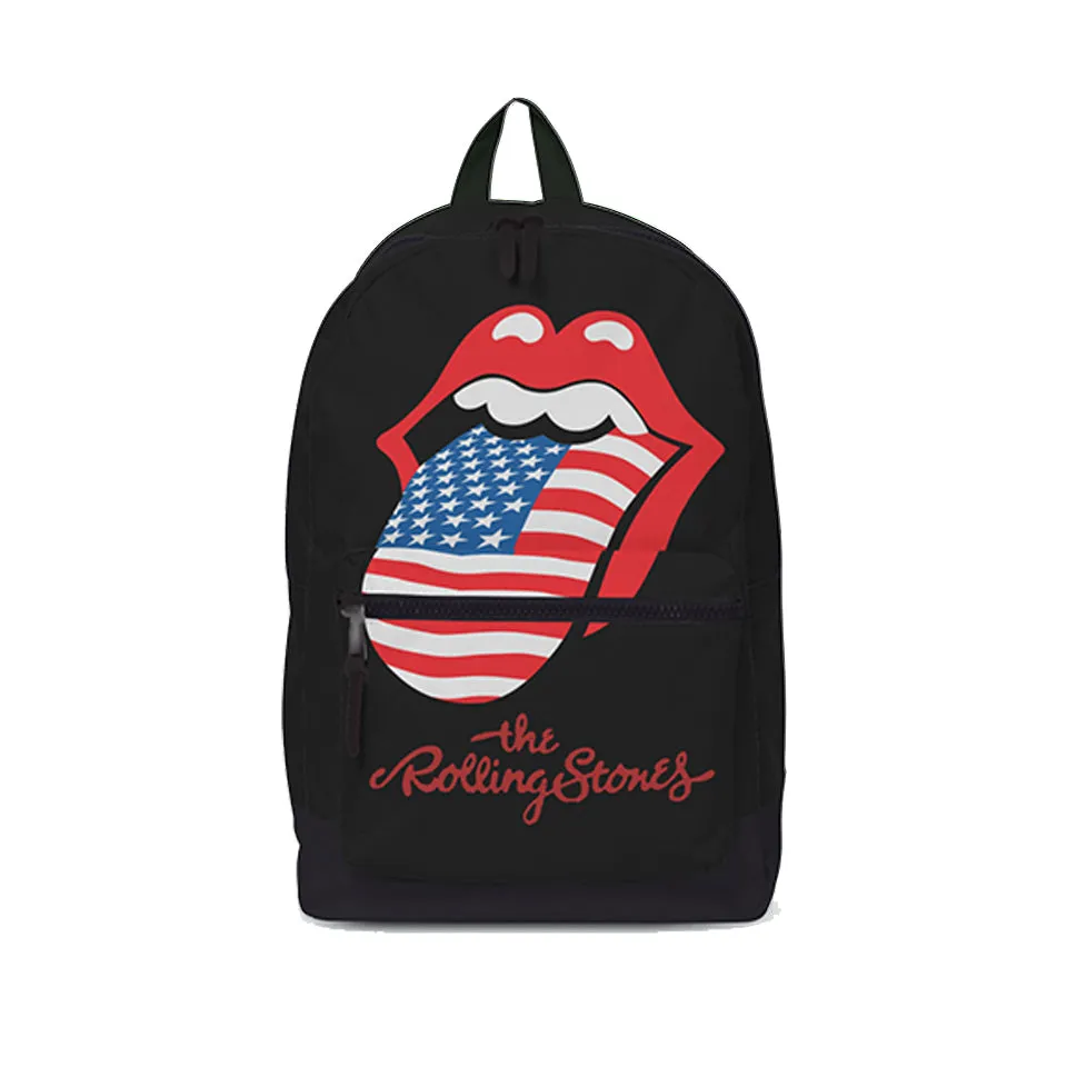 Rocksax The Rolling Stones Backpack - USA Tongue