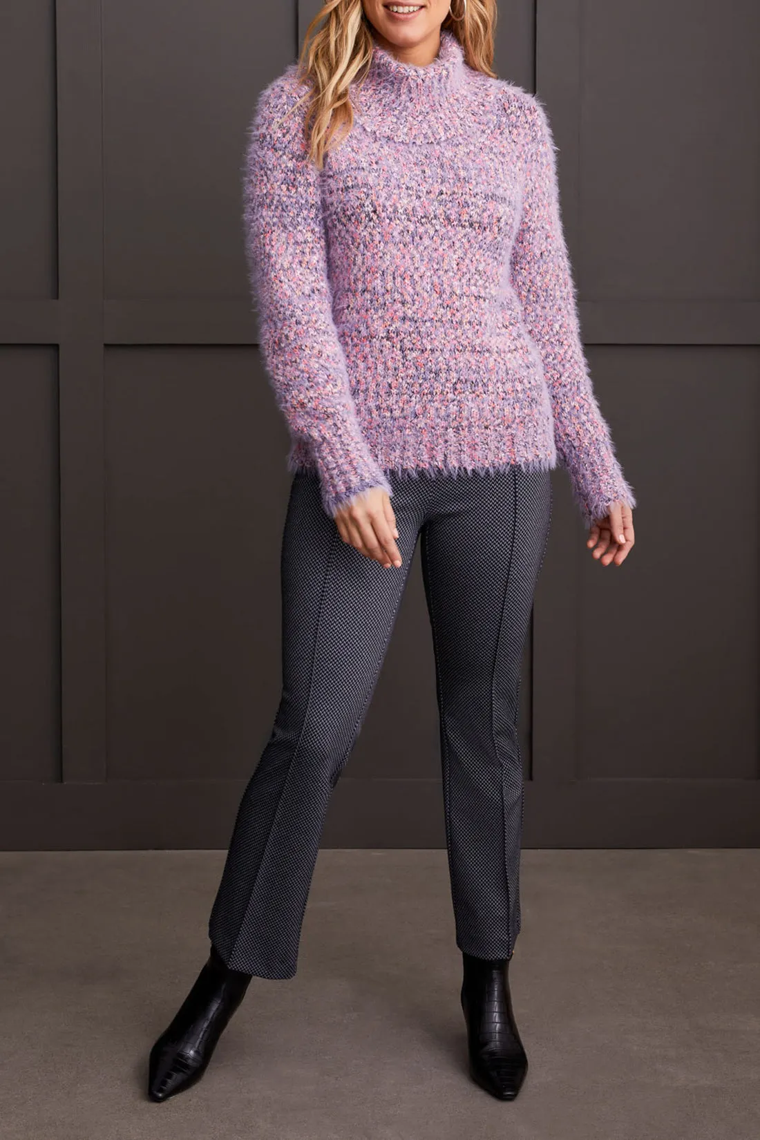 Sweater - Cowl Neck Eyelash