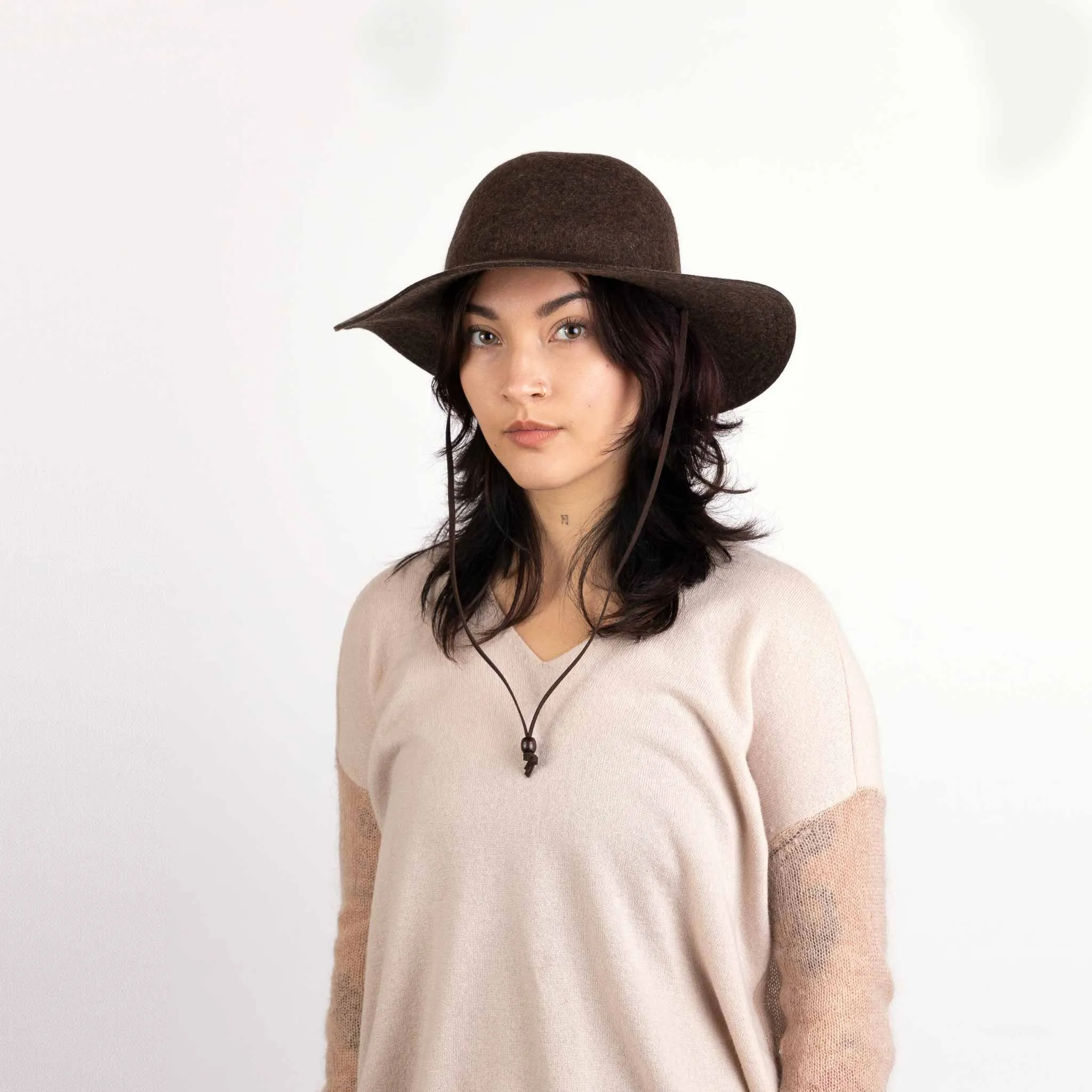 Tegan Wide Brim Hat