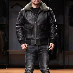 Top Quality Genuine Leather Jacket Durable Stylish A2 Jacket