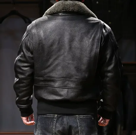 Top Quality Genuine Leather Jacket Durable Stylish A2 Jacket