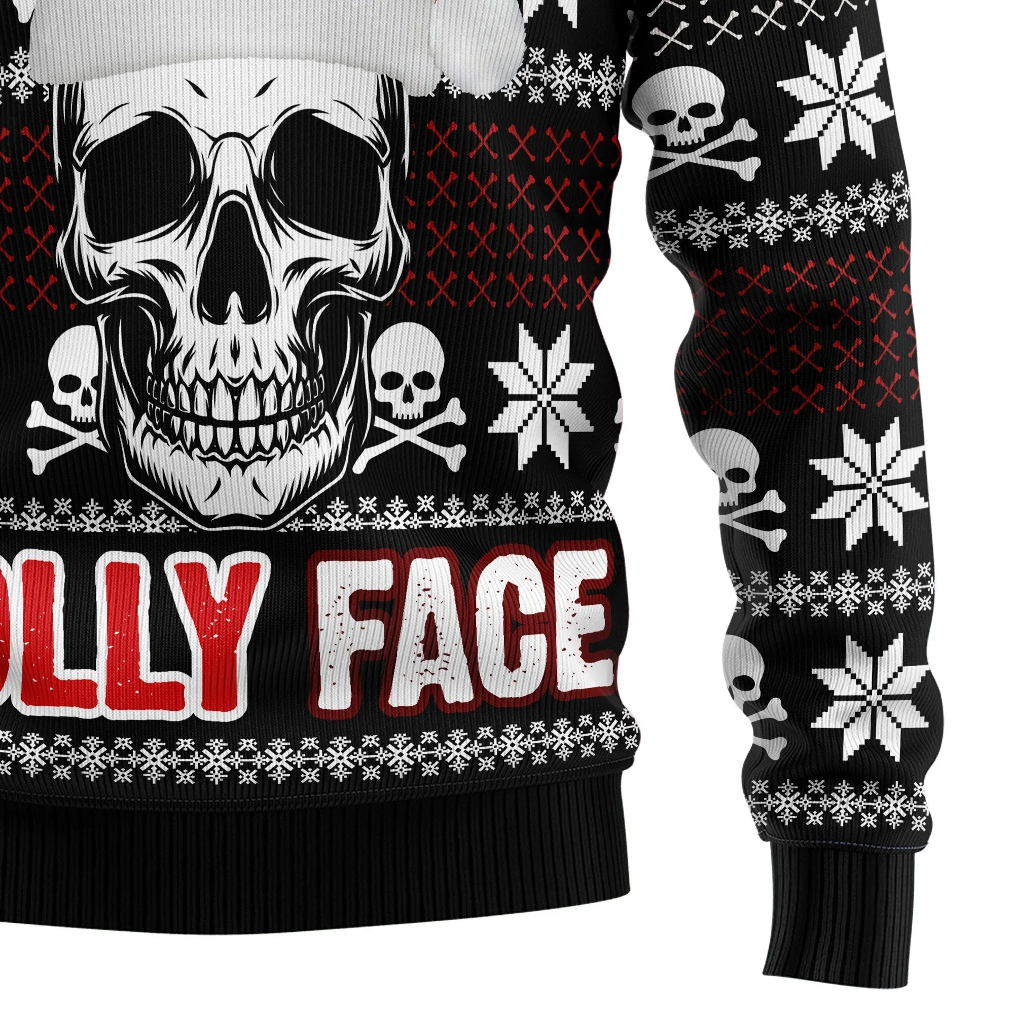 Ugly Sweater JulesRoche All-Over Print Cozy Holiday Apparel