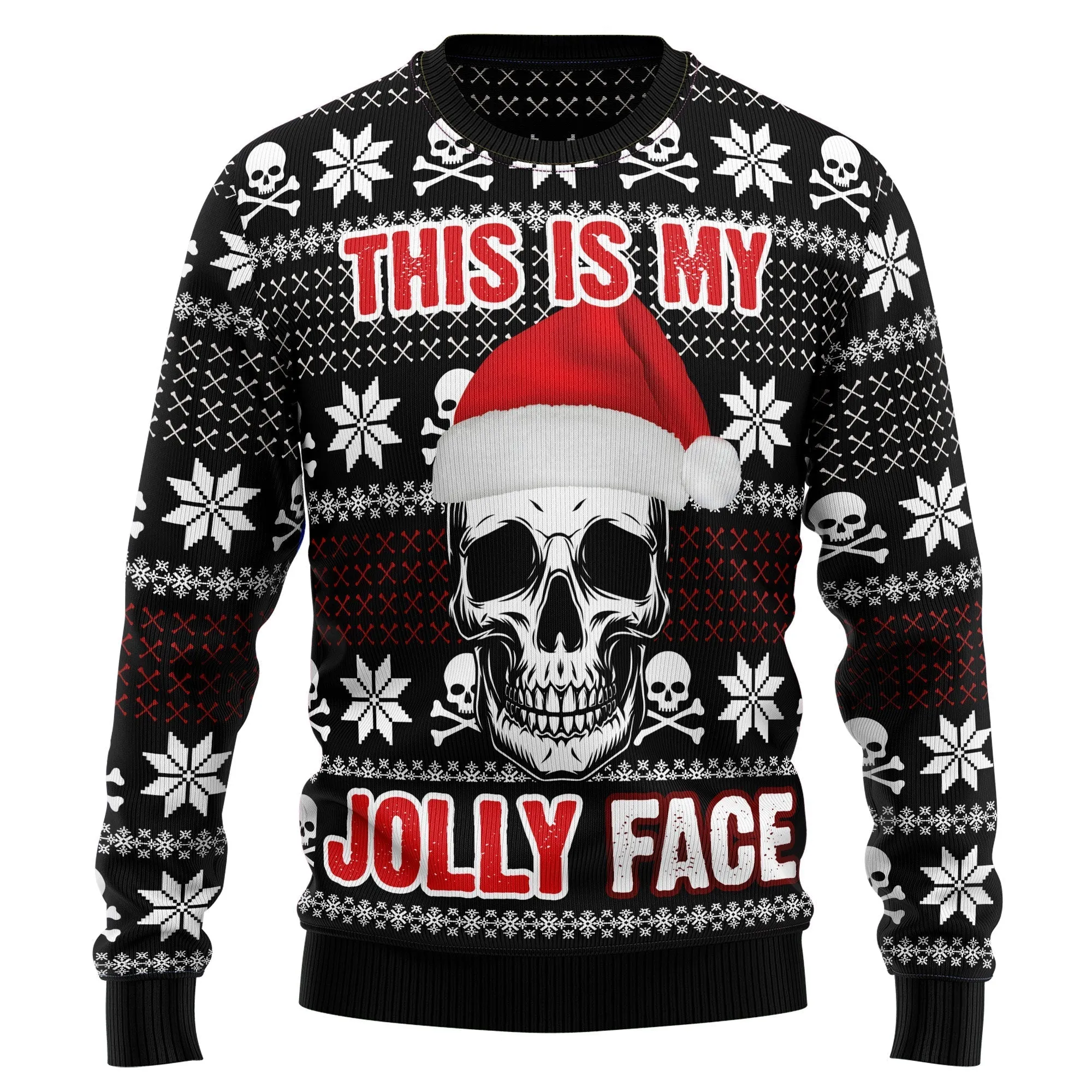 Ugly Sweater JulesRoche All-Over Print Cozy Holiday Apparel