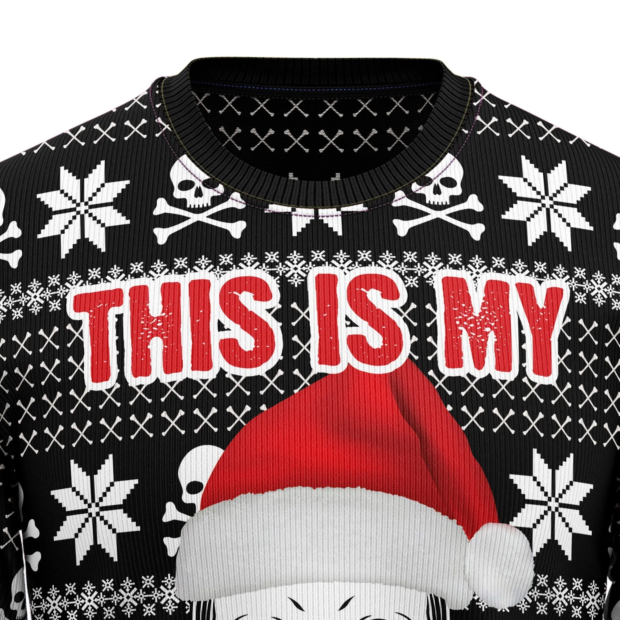 Ugly Sweater JulesRoche All-Over Print Cozy Holiday Apparel