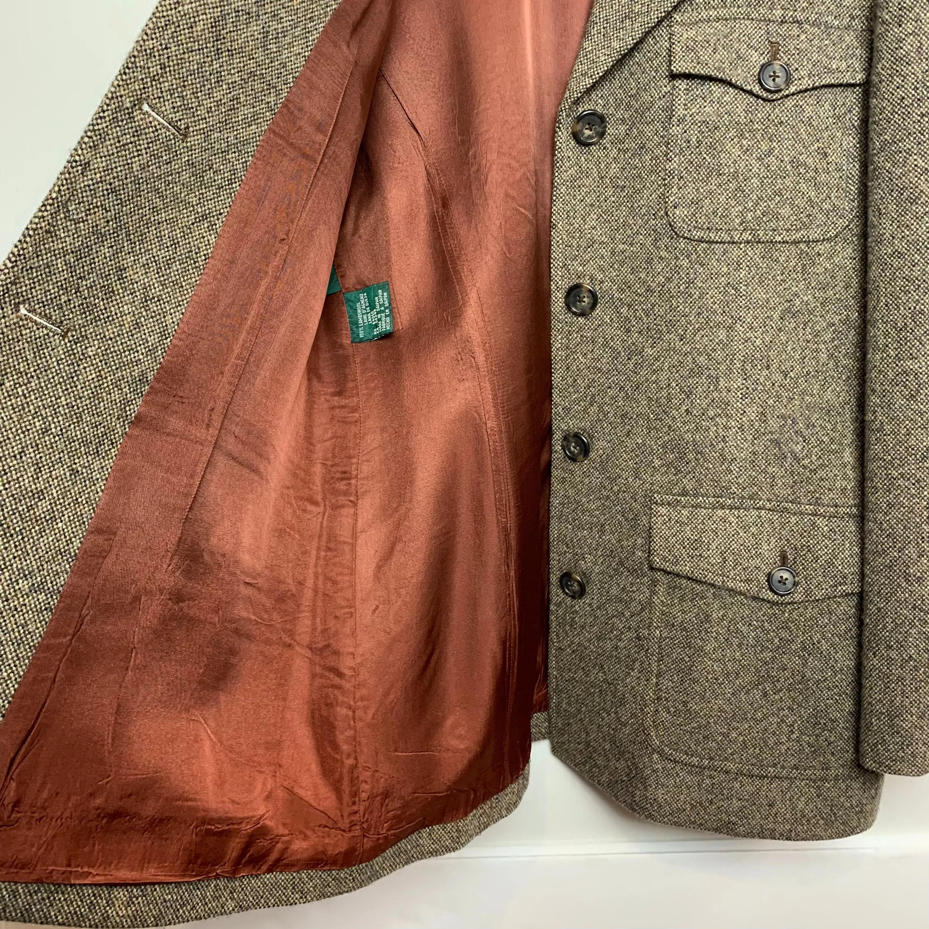 Vintage Lauren Ralph Lauren Wool Barn Jacket Blazer 12
