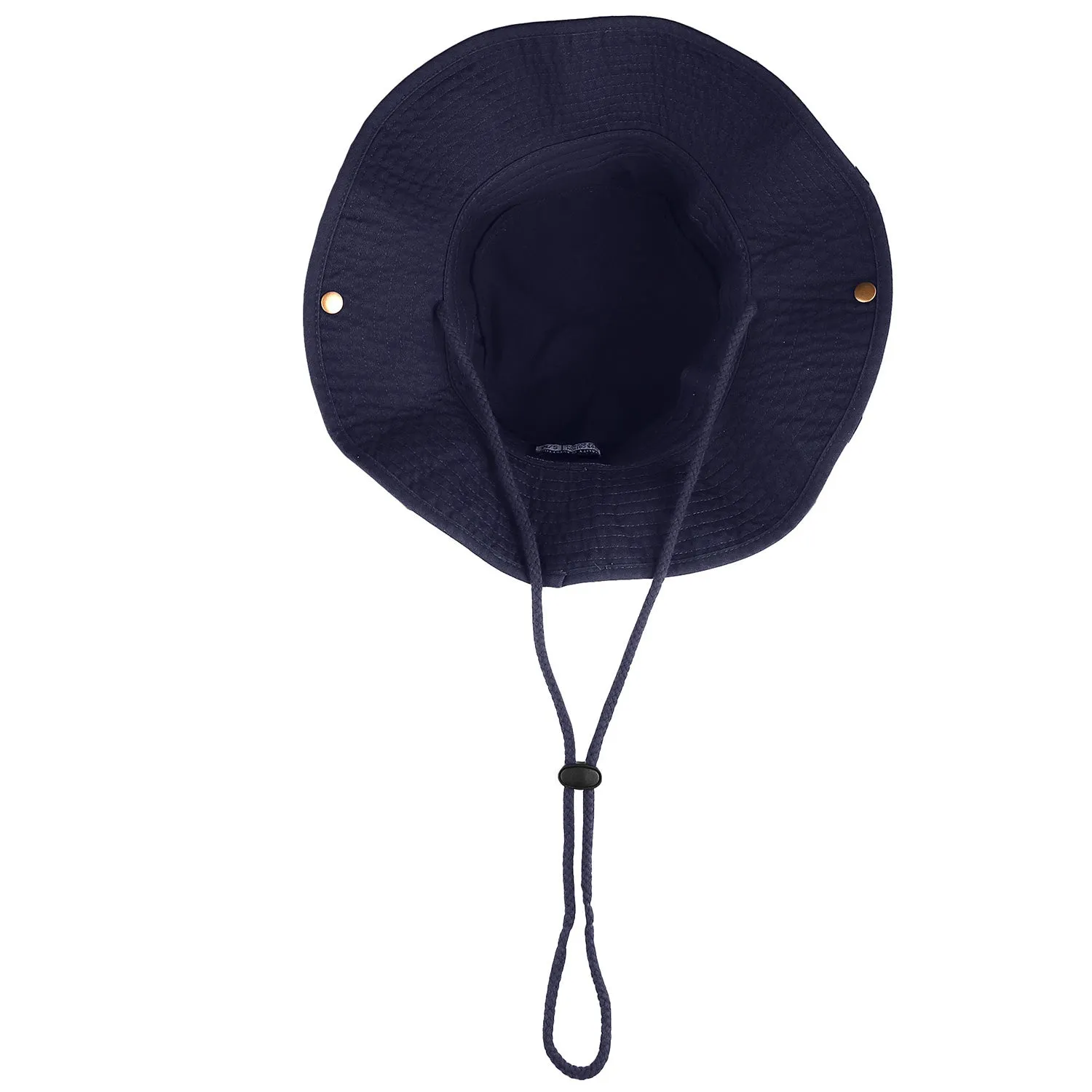 Wide Brim Boonie Hat - Navy